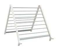 Stendibiancheria per vasca da bagno, estensibile, 53-90 cm, in alluminio, pieghevole, salvaspazio, per appartamento, balcone, cucina, bagno, asciugabiancheria, asciugamani, vestiti