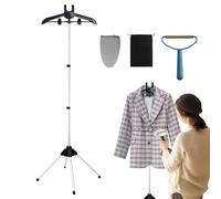 Stendibiancheria Per Vestiti, 4PCS Appendiabiti Per Vaporiera Supporto Per Vaporiera Portatile Con Guanto Da Stiro Stendibiancheria Telescopico Pieghevole Per Accessori Per Stiratrice A Vapore