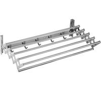 Stendibiancheria pieghevole espandibile, da parete, per interni ed esterni, per camicie, pantaloni, asciugamani e scarpe