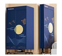 Stendibiancheria Pieghevole Stendibiancheria Elettrico a 3 Livelli Stendibiancheria per Interni con Armadio per Asciugatura ad Aria Calda, Asciugatrice Elettrica da 1500 W, Pieghevole, Timer