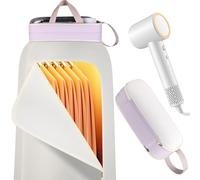 Stendibiancheria portatile da 1300 W ad alta velocità e asciugacapelli in uno. Asciugatura rapida per vestiti, biancheria intima e calze, ideale per l'uso in hotel, viaggi, campeggio, dormitori