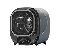 Stendibiancheria portatile da tavolo, piccola asciugatrice, con vasca in acciaio inox, doppia sonda a temperatura controllata, volume interno del barilotto: 0,8 kg per appartamento, casa, dormitorio