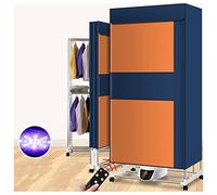 Stendibiancheria portatile riscaldato elettricamente, stendibiancheria per interni, con 20 ali, scaldasalviette, asciugatrice elettrica riscaldata da 230 W, silenzioso, ad alta efficienza energet