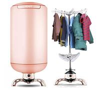 Stendibiancheria Portatile Stendibiancheria Elettrico Pieghevole a 3 Livelli, Efficienza Energetica 900 W, Stendibiancheria con Armadio Riscaldante, Timer 180 Min