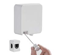 Stendibiancheria Retrattile 6m Acciaio Inossidabile Corda da Bucato Estensibile Impieghi Gravosi Fissato al Muro Salvaspazio Facile da Montare per Interni ed Esterni