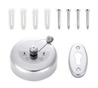 Stendibiancheria retrattile in acciaio inossidabile 304 con base fissa e tubi di espansione per un'installazione sicura a parete