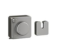 Stendibiancheria retrattile nascosto per interni in acciaio resistente per montaggio a parete rack 13 8 piedi Linea di lavanderia Corda portatile con sistema sicuro Nessuna installazione di foratura