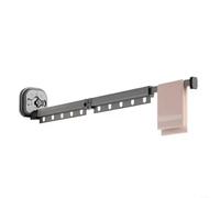 Stendibiancheria retrattile per interni, salvaspazio, montaggio a parete, versatile e pieghevole, organizer multi-asta per un'asciugatura efficiente del bucato