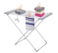 Stendibiancheria Riscaldato Elettrico Stendibiancheria Riscaldato con 8 Tubi Riscaldati - Stendibiancheria Riscaldato Tipo X per La Casa, Asciugatrice Elettrica Pieghevole per Interni per Hotel/Camera