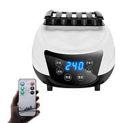 Stendibiancheria Riscaldato Piccolo Armadio Elettrico Casa Appartamenti, 2000w/2300w Grande Capacità 20kg Doppio Strato Acciaio Inossidabile Telecomando Lavanderia Umida per Interni ad Alta