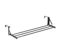 Stendibiancheria smontabile per termosifone, si rompe in 2 o 3 parti in meno di un minuto, consente di risparmiare spazio durante la stagione o in viaggio (50 cm grigio)