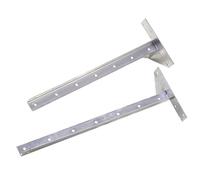 Stendibiancheria - Stendibiancheria in Ferro zincato, Resistenti alla corrosione, Ideali per Esterni, Facile Installazione e Grande Supporto di Peso.