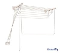 STENDIBIANCHERIA STENDINO DA PARETE O SOFFITTOcm.120x43x135h. 6 bacchette