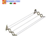Stendibiancheria Telescopico Plastica Stendino Parete Estendibile Bagno Balcone
