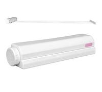 Stendibiancheria telescopico retrattile per interni ed esterni, con meccanismo di bloccaggio, capacità di carico di 8 kg, facile da usare, design compatto, si espande di 3 2 m, quattro corde