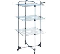Stendibiancheria Verticale GIMI MODULAR3 71X71X132H cm 3 Piani acciaio trattato