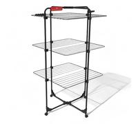 Stendibiancheria verticale in acciaio Mixer 3 Ultimate 131x71x93 cm