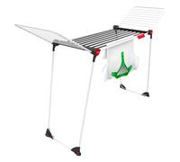 Stendino Stendibiancheria Vileda Soft Care, colore bianco, 124 x 57 x 9 cm