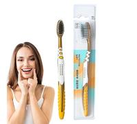 Stendibile spazzolino da denti - Spazzuk di setole morbida, pennello per la pulizia delicata | Spazzolino manuale extra morbido per protezione gengivale, setole fili di pulizia profonda per adulti e b