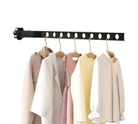 Stendino - Appendiabiti Stabile Da 19,69 Pollici Per Davanzale Della Finestra | Organizer Per Lavanderia Con Supporto In Lega | Si Installa Facilmente Sui Telai Delle Finestre E Mantiene I Vestiti Al