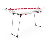 Stendino biancheria estensibile Vileda Infinity Flex 304x56x101 cm Bianco
