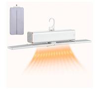 Stendino Elettrico Da Campeggio, 400 W, 7 Impostazioni Di Calore Temporizzate,Contenere Fino a 5 Kg Asciugatrice Portatile, Per Appartamenti, Dormitori, Viaggi,White