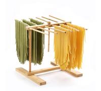 Stendino Per Pasta, Stendino Per Pasta Fresca, Stendino Per Pasta Pieghevole In Legno Con Asta Di Trasferimento E 12 Aste, Stendino Da Cucina Multifunzionale, Stendino Per Cucina Domestica