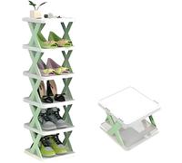 Stendino pieghevole per scarpe - Verde / 6 livelli