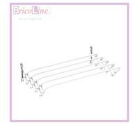 STENDIBIANCHERIA DA MURO IN ACCIAIO BRIO SUPER