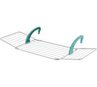 Stendibiancheria balcone Colombo modello Balcony 18 metallo laccato 55x2x105 cm