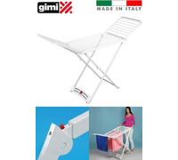 Stendino/Stenditore/Stendibiancheria in resina pieghevole Gimi - Zaffiro