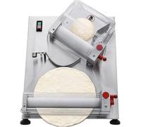 Stendipasta Elettrico Professionale per Pizza, Macchina Automatica con Spessore Regolabile 0,5-5,5mm, in Acciaio Inossidabile per Pizzeria, Panificio, Ristorante e Uso Domestico,30cm