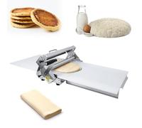 Stendipasta Manuale 40cm con Spessore Regolabile, Sfogliatrice Pieghevole - Tavole per Pizza, Cornetti, Pasticceria & Fondant Design da Tavolo,Commercial