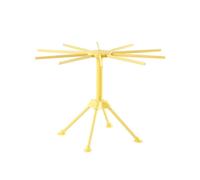 Stendipasta Pieghevole, Supporto per Asciugatrice per Spaghetti Pieghevole nel Plastica con 10 Maniglie un Barra