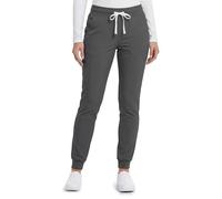 Stenso Nobby Pantaloni da Lavoro Infermiere Elasticizzati - Unisex Joggers Lavoro Stretch - Uniforme Sanitaria Spandex Grafite L