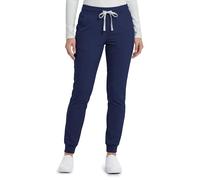 Stenso Nobby Pantaloni da Lavoro Infermiere Elasticizzati - Unisex Joggers Lavoro Stretch - Uniforme Sanitaria Spandex Blu Navy 2XL
