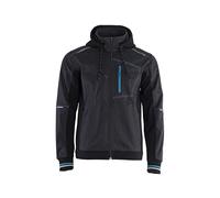 Stenso Revolt 4Stretch giubbotto da uomo in vita - giacche da lavoro da uomo - giubbotto da uomo elasticizzato con cappuccio staccabile Grigio/nero 64