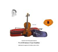 STENTOR VL1220 Student II Violino 1/2 x Bambino PREPARATO con CUSTODIA ARCO PECE