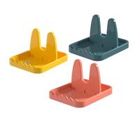 Steowsey 3 pezzi pieghevole coperchio pentola cucchiaio rack supporto pan copertura mensola stoviglie stoccaggio rack cucina organizzatore