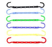 Steowsey 30 grucce magiche salvaspazio in plastica robusta, organizer per vestiti pesanti per dormitori, appartamenti, piccoli armadi