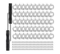 Steowsey 50 Set Apribottiglie Inserto Apribottiglie DIY Hardware Apribottiglie in Metallo Hardware Apribottiglie Birra DIY