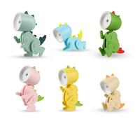 Steowsey 6 PZ Mini LED Scrivania Dinosauro Forma Lampada Carino Piccolo Supporto Del Telefono Come Mostrato 5.1x3.6x9.8cm Portatile Tavolo Da Lettura Lampada da Notte per I Bambini