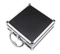 Steowsey Cassetta degli attrezzi in lega di alluminio, pratica valigetta in alluminio, piccola scatola per attrezzi, durevole, facile da usare, facile da riporre