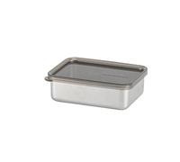 Steowsey Contenitore per alimenti in acciaio inox da cucina con coperchio a tenuta stagna accessori da cucina 400 ml
