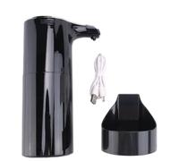 Steowsey Dispenser automatico di sapone per le mani, senza contatto, 5 livelli regolabili, 450 ml, per cucina, bagno, hotel