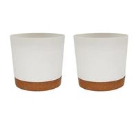 Steowsey Fori di drenaggio e piccoli vasi vasi decorativi per esterni, interni, balcone, patio, decorazione da giardino facile da installare facile da usare E