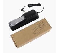Steowsey Pedale universale Sustain-Pedal con interruttore di polarità per pianoforti digitali, tastiere elettroniche, MIDI e sintetizzatore, facile da installare