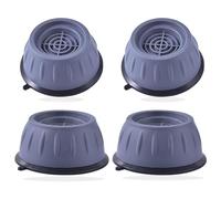 Steowsey Piedini per lavatrice, cuscinetti ammortizzanti, cuscinetti antiscivolo e antiurto, basi a prova di umidità per cestello del frigorifero, facili da installare, facili da usare