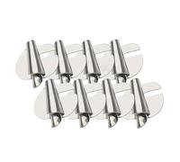 Steowsey Piedino universale per orlo arrotolato, per macchina da cucire, 3-10 mm, per macchina da cucire, con orlo arrotolato, facile da installare, 8 pezzi