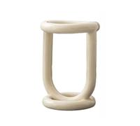 Steowsey Portaspazzolino in ceramica Scaffale Bagno Dentifricio Supporto di Stoccaggio Rack Bagno Prodotto Mensola Desktop StorageHolderA Facile Installare